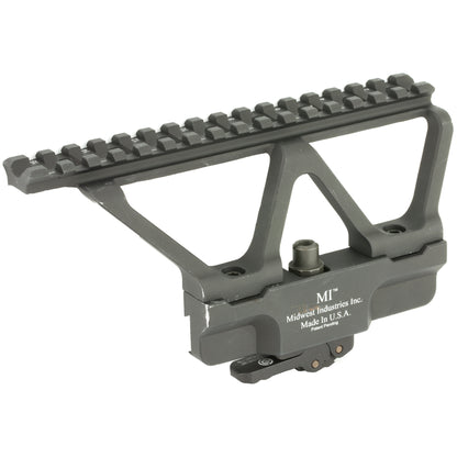 Midwest Industries Gen 2 AK Scope Mount - Side Rail Mount for AK Rifles, Black (Model MI-AKSMG2-R)