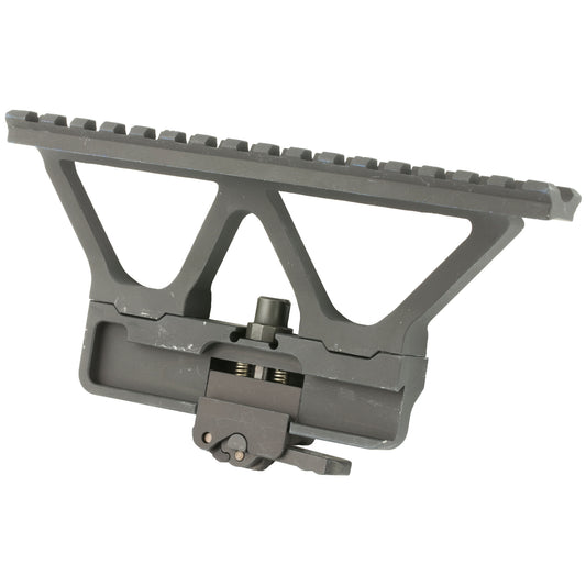 Midwest Industries Gen 2 AK Scope Mount - Side Rail Mount for AK Rifles, Black (Model MI-AKSMG2-R)