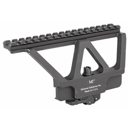 Midwest Industries MI-AKSM Railed Scope Mount for AK-Style Rifles * Side Mount Black