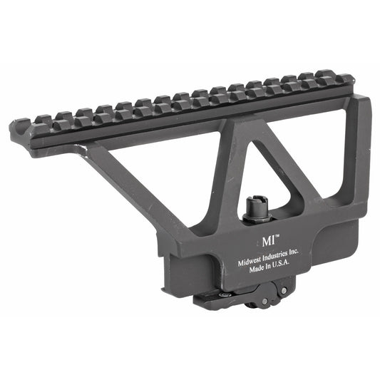 Midwest Industries MI-AKSM Railed Scope Mount for AK-Style Rifles * Side Mount Black