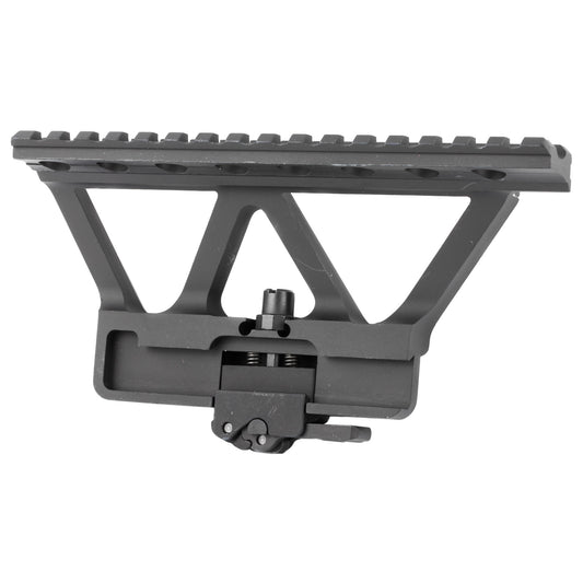 Midwest Industries MI-AKSM Railed Scope Mount for AK-Style Rifles * Side Mount Black