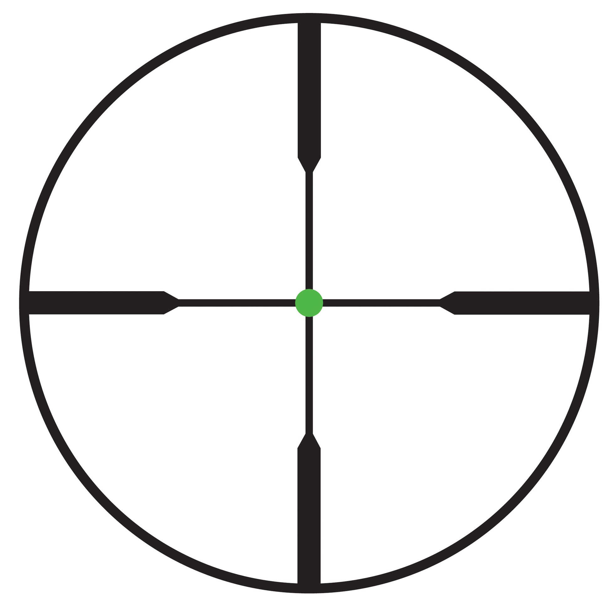 Trijicon AccuPoint 1-6x24 Low Power Variable Optic with Green Dot Reticle