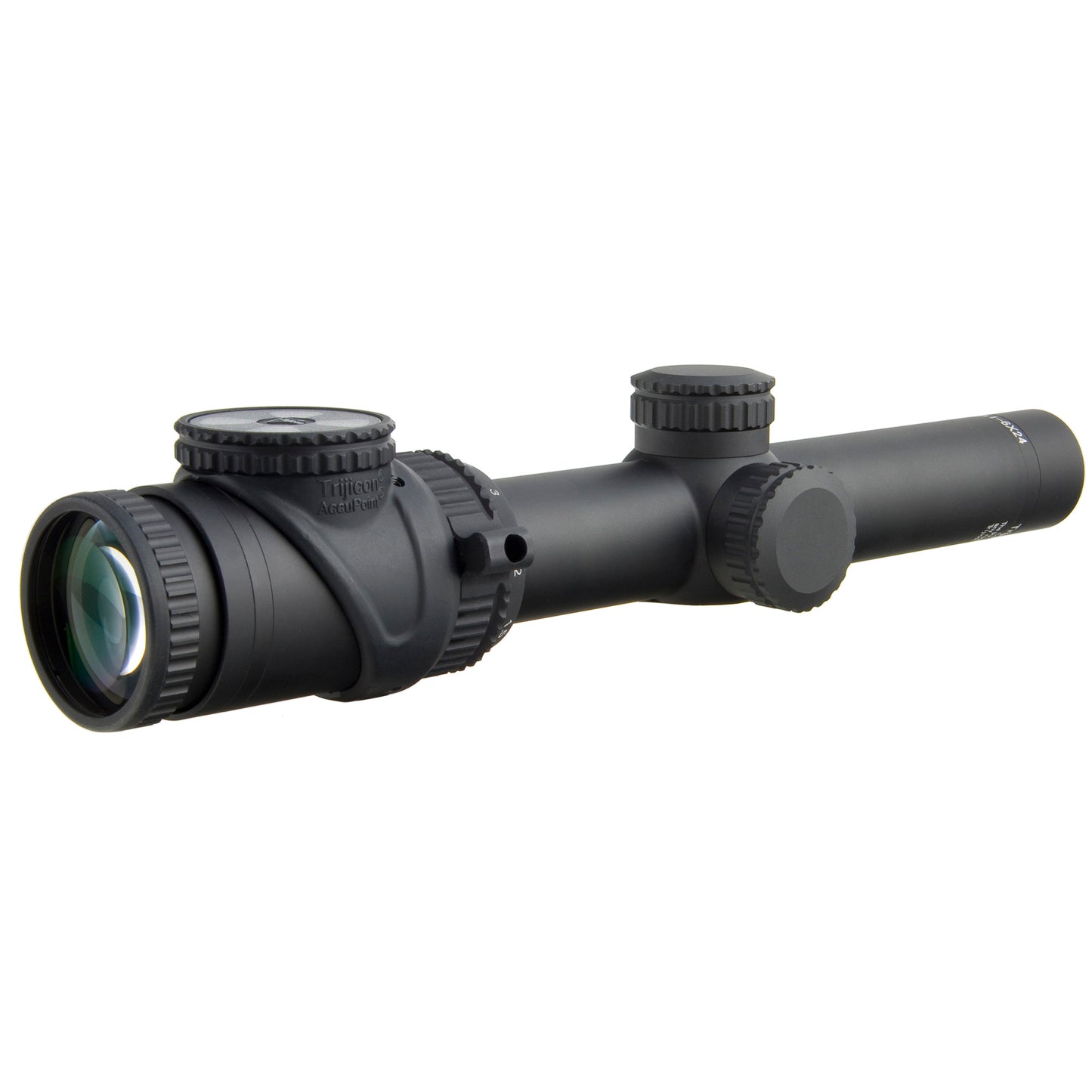 Trijicon AccuPoint 1-6x24 Riflescope with Green Dot Reticle * Black, Low Power Variable Optic
