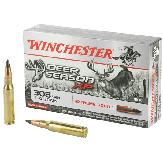 Winchester Ammunition Deer Season XP 308 Winchester 150 Grain Polymer Tip - 20 Rounds