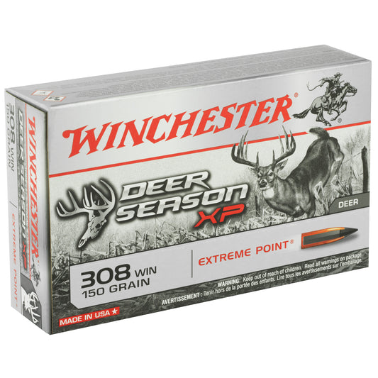 Winchester Ammunition Deer Season XP 308 Winchester 150 Grain Polymer Tip - 20 Rounds