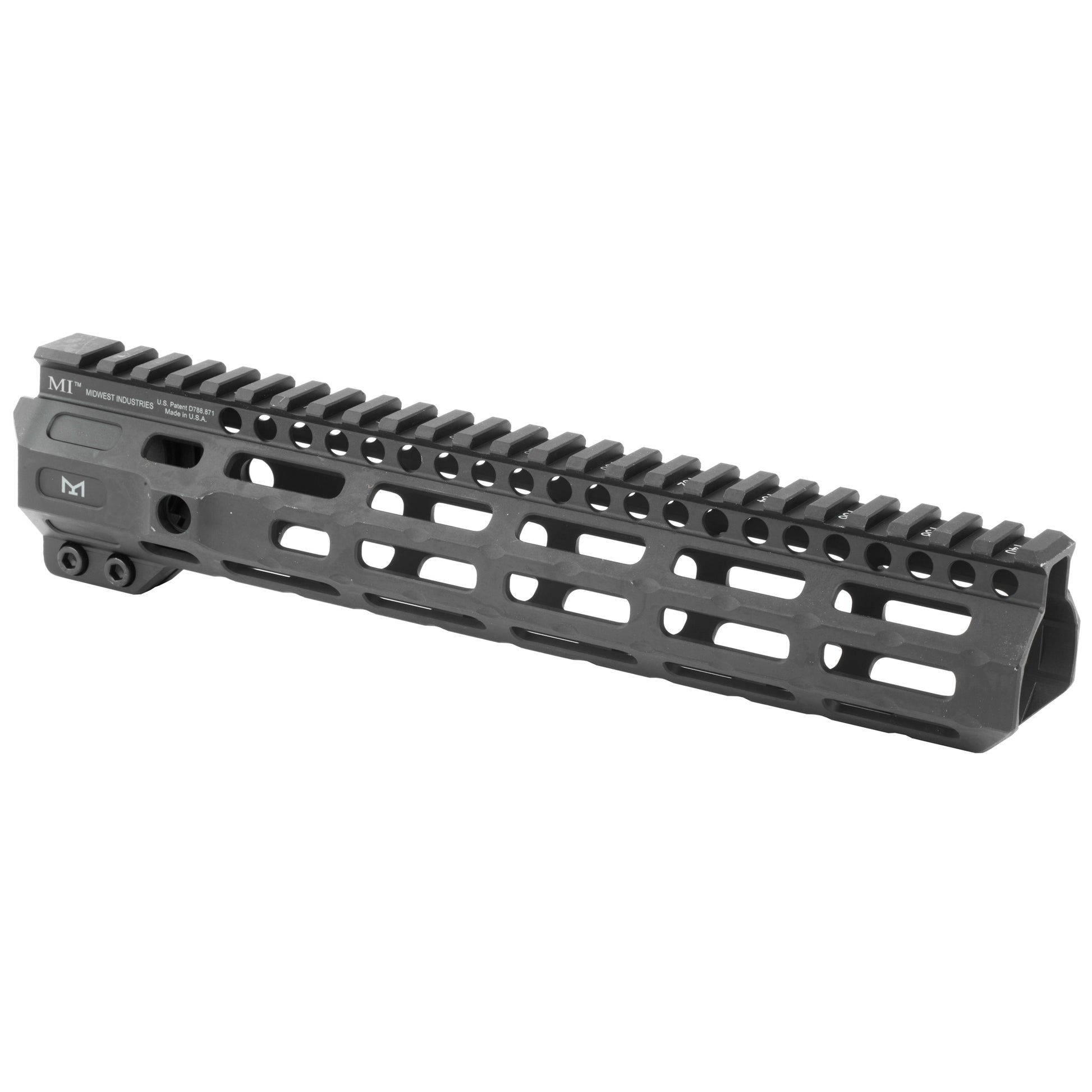Midwest Industries Combat Rail M-Lok Handguard for 10.5-inch AR-15 Rifles