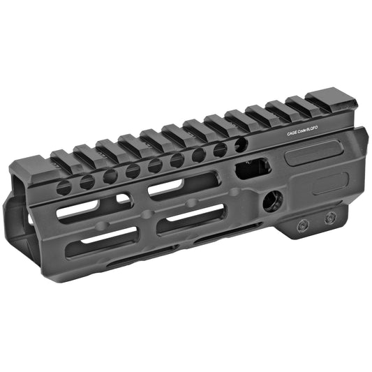 Midwest Industries Combat Rail M-Lok Handguard for AR-15 - Model MI-CRM6, 6-inch Black