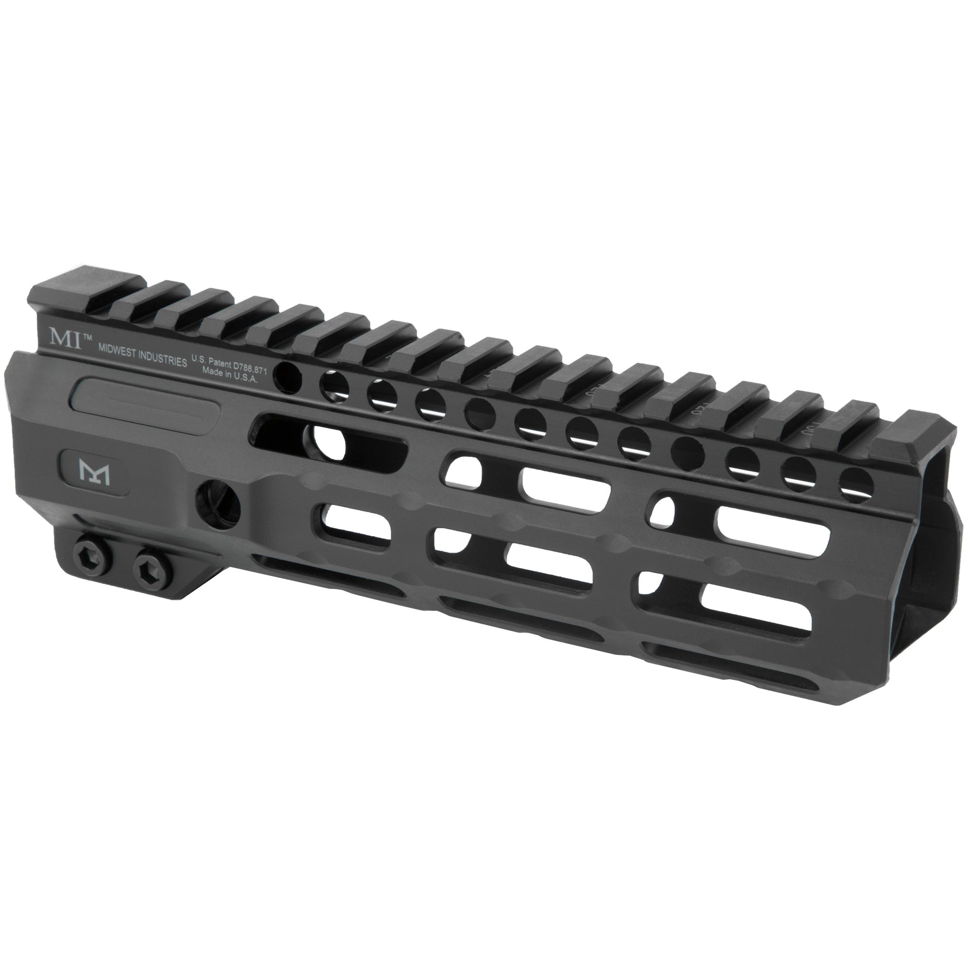 Midwest Industries Combat Rail M-Lok Handguard for 7-Inch Rifles * Black