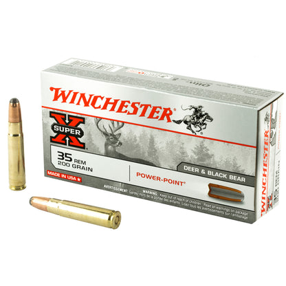 Winchester Ammunition Super-X Power Point 35 Remington 200-Grain Rifle Ammo (20 Rounds)