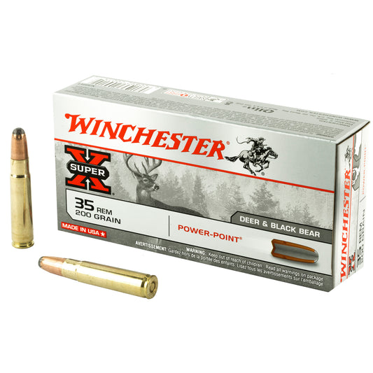 Winchester Ammunition Super-X Power Point 35 Remington 200-Grain Rifle Ammo (20 Rounds)