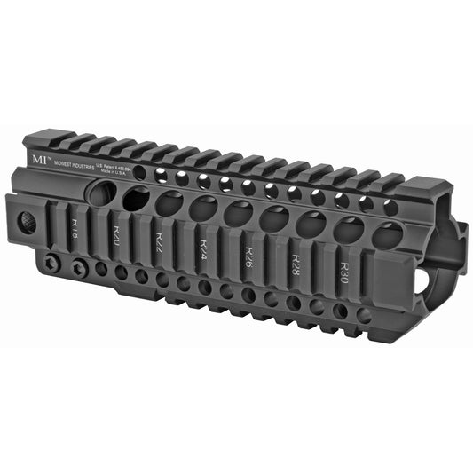 Midwest Industries MI-CRT7.25 Combat Rail Handguard * 7.25-inch Black Free-Float System with Mil-Spec Picatinny Rails