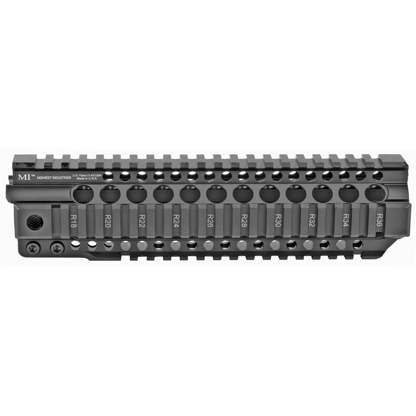 Midwest Industries MI-CRT9.25 Combat Rail Handguard * Black, 9.25 Inches