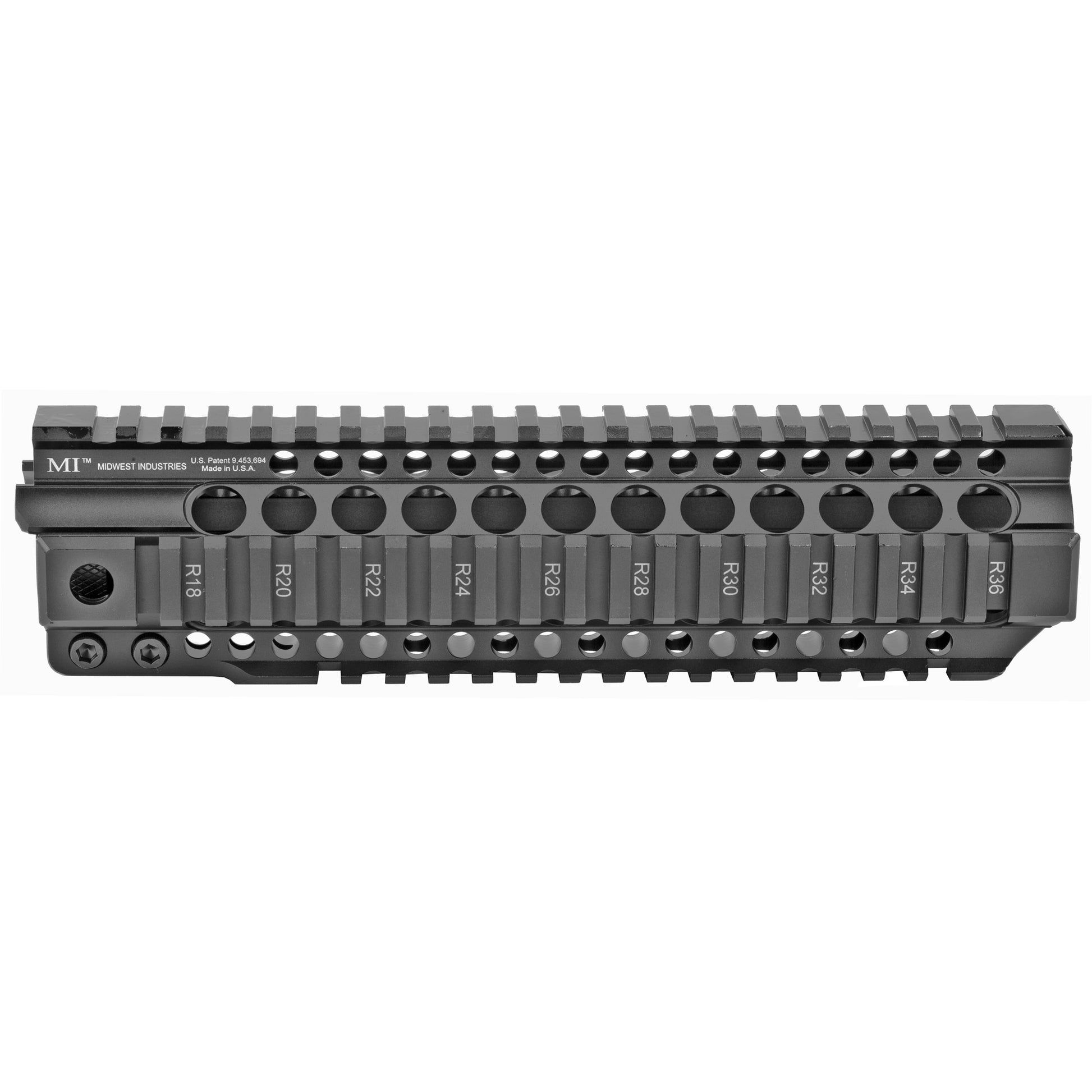 Midwest Industries MI-CRT9.25 Combat Rail Handguard * Black, 9.25 Inches