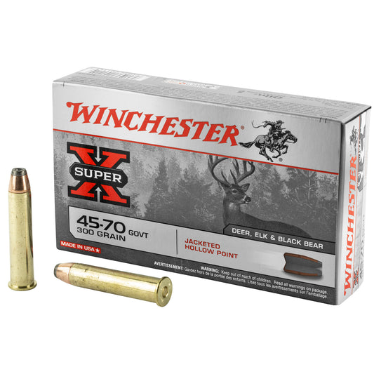Winchester Ammunition Super-X 45-70 Government 300-Grain Hollow Point Ammo (20 Rounds)