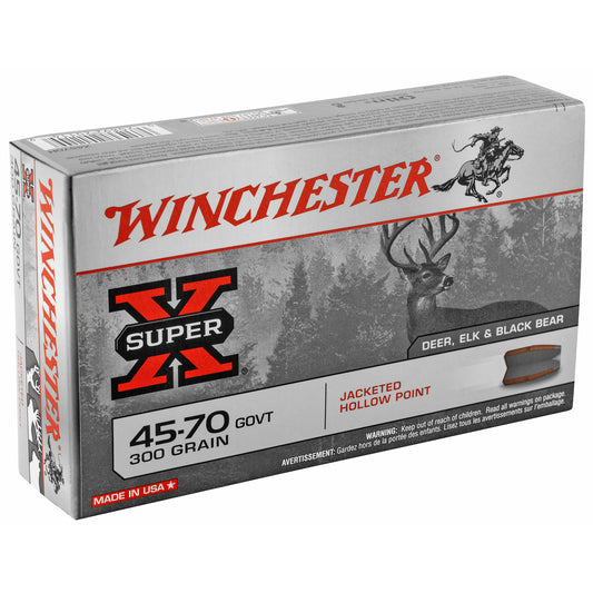 Winchester Ammunition Super-X 45-70 Government 300-Grain Hollow Point Ammo (20 Rounds)