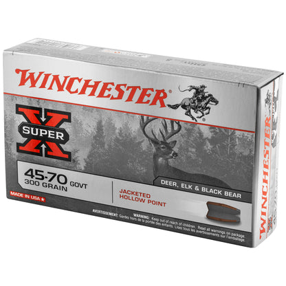 Winchester Ammunition Super-X 45-70 Government 300-Grain Hollow Point Ammo (20 Rounds)