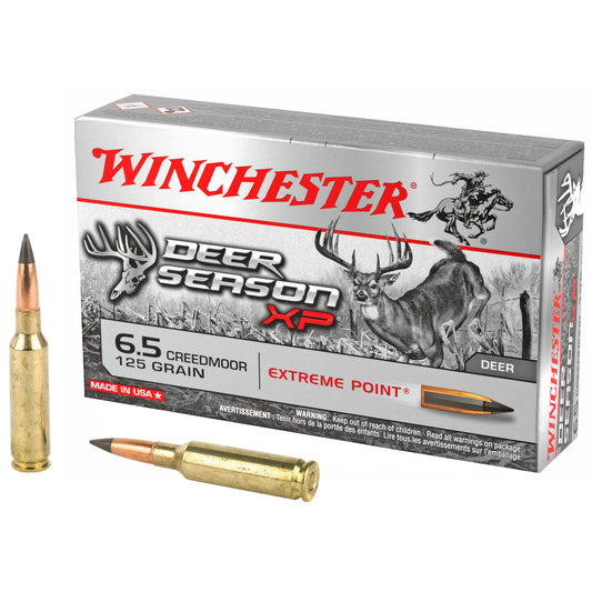 Winchester Ammunition Deer Season XP 6.5 Creedmoor 125-Grain Polymer Tip Bullets (20 Rounds per Box)