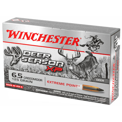Winchester Ammunition Deer Season XP 6.5 Creedmoor 125-Grain Polymer Tip Bullets (20 Rounds per Box)