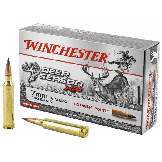 Winchester Ammunition Deer Season XP 7mm Remington 140-Grain Polymer Tip Bullets (20 Rounds per Box)