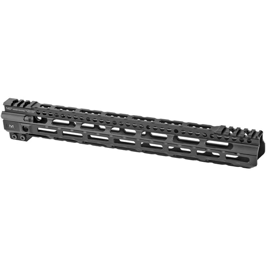Midwest Industries UL Lightweight 15-Inch M-LOK Handguard with Titanium Barrel Nut - Black