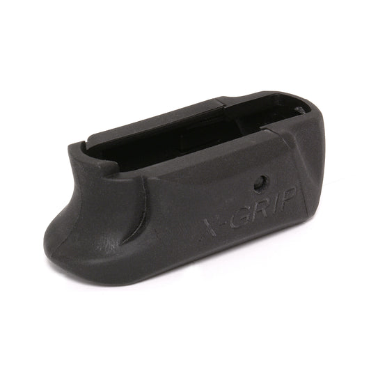 X-GRIP Mag Spacer for 1911 Officers Model with ACT-MAG 45 ACP - Black