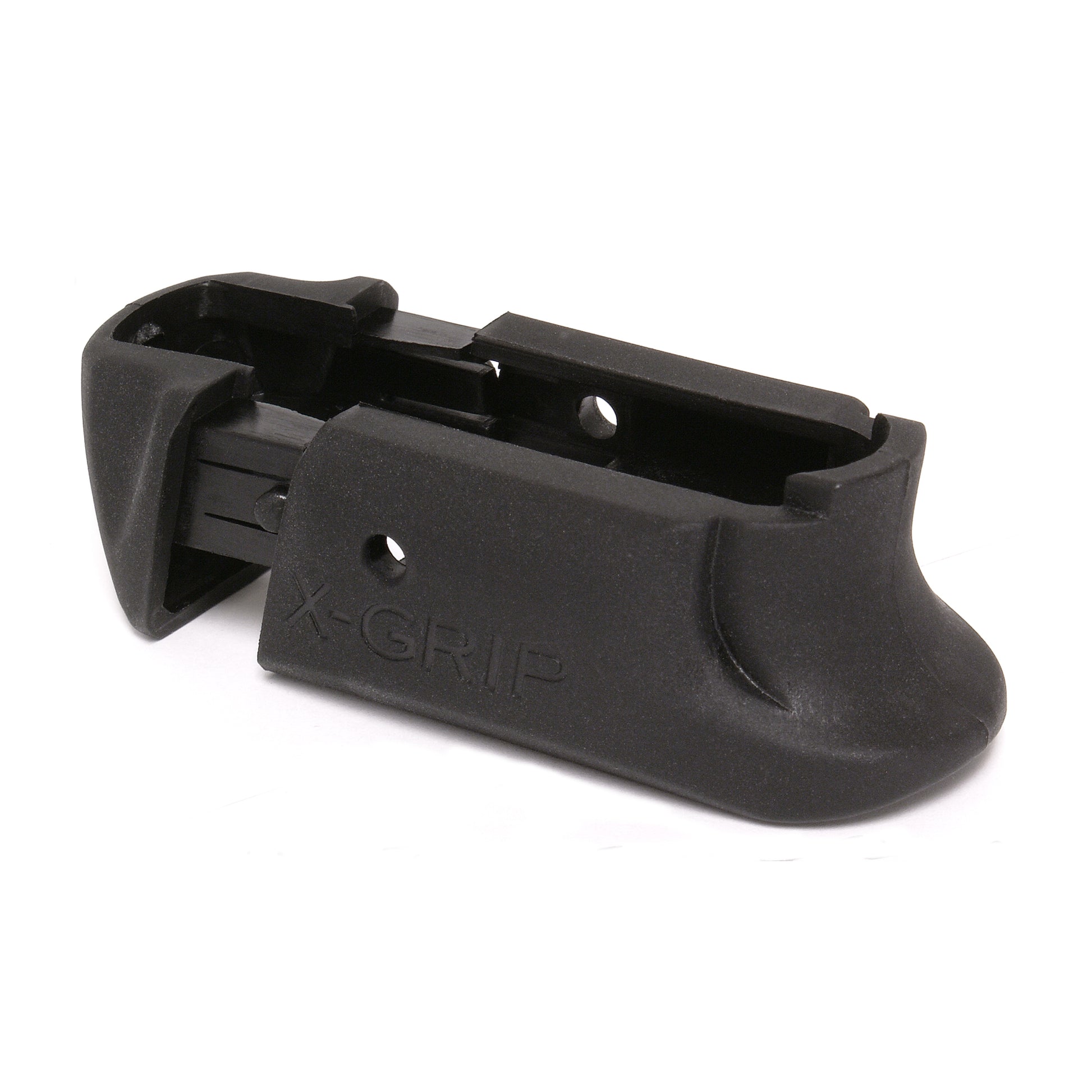 X-GRIP Mag Spacer for 1911 Officers Model with ACT-MAG 45 ACP - Black