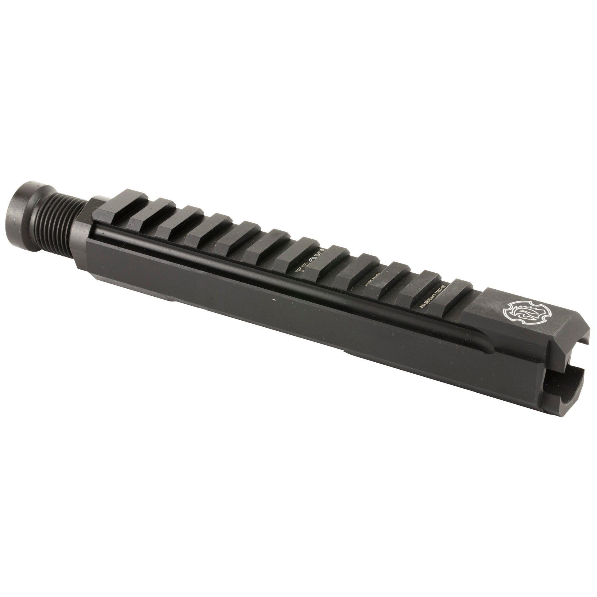 TROY Industries AK47 Railed Gas Tube with Picatinny Rail - Black (Part Number: SRAI-AK1-T0BT-00)