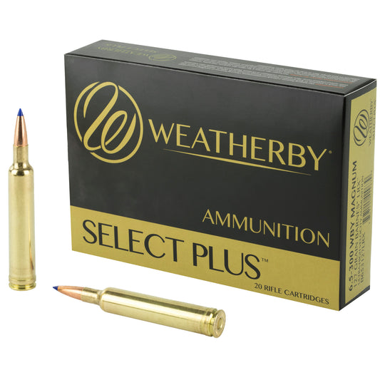 Weatherby Select Plus 6.5-300 Weatherby Magnum LRX Ammunition, 127 Grain, Box of 20