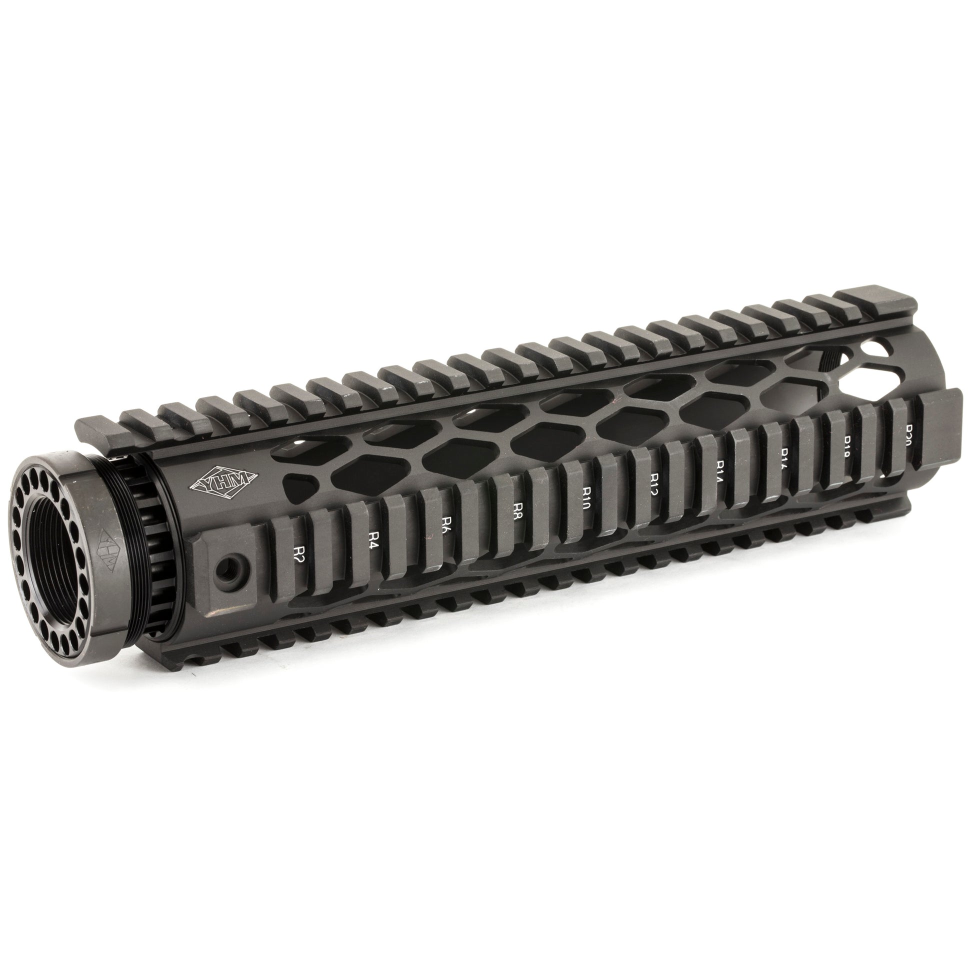 Yankee Hill Machine Co YHM-9633-DX Diamond Series Mid-Length Forearm * Black, 9.2 Inches