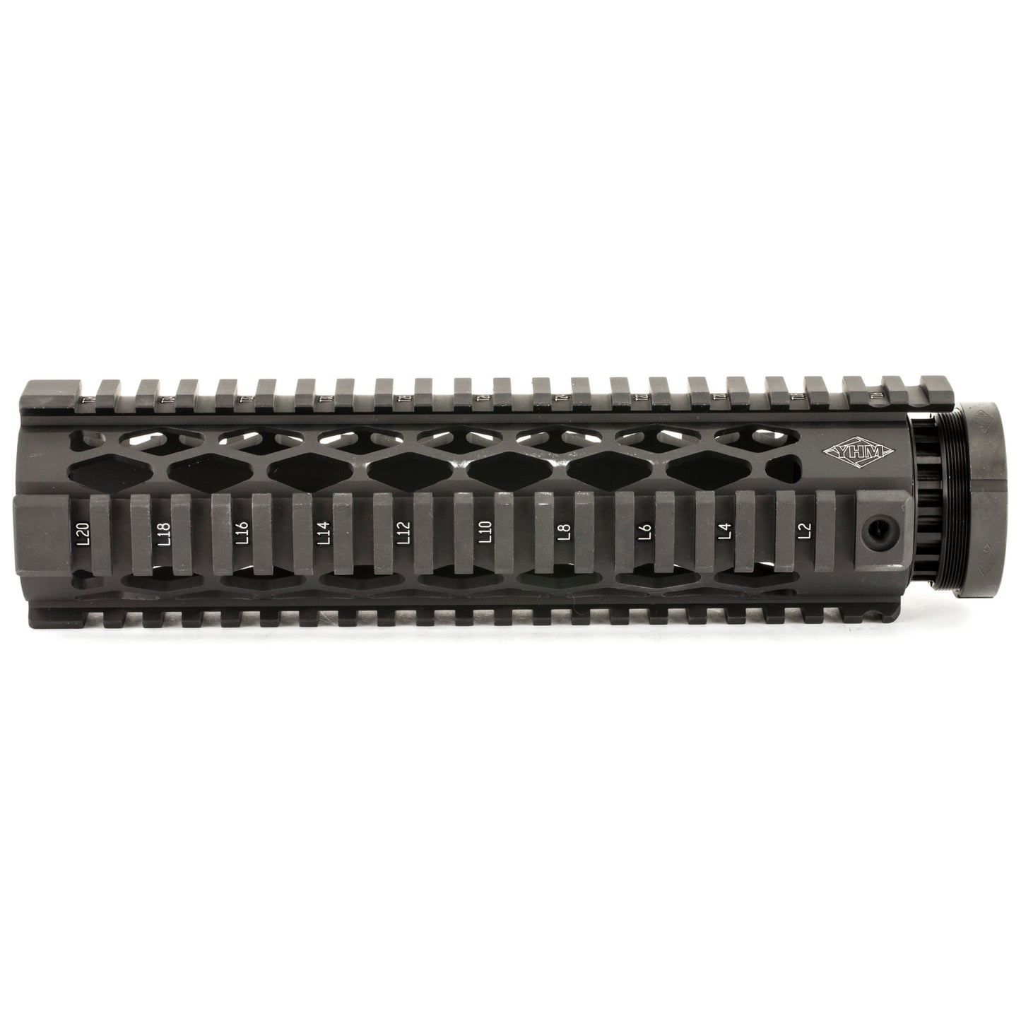 Yankee Hill Machine Co YHM-9633-DX Diamond Series Mid-Length Forearm * Black, 9.2 Inches