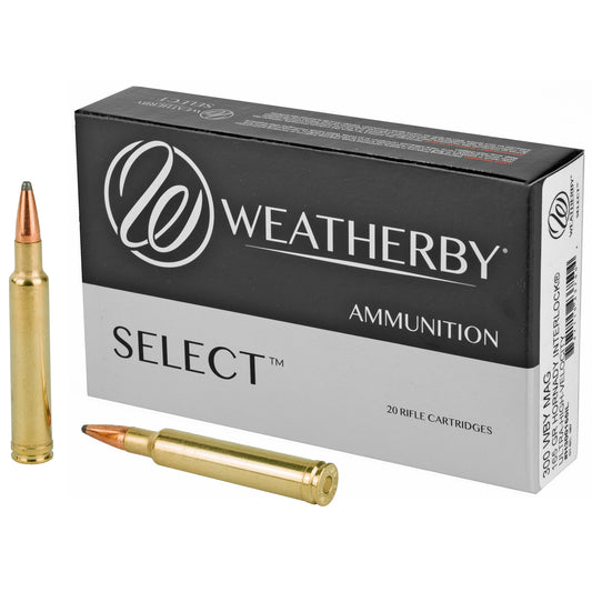 Weatherby Select 300 Weatherby Magnum 165-Grain InterLock Rifle Ammunition, 20 Rounds