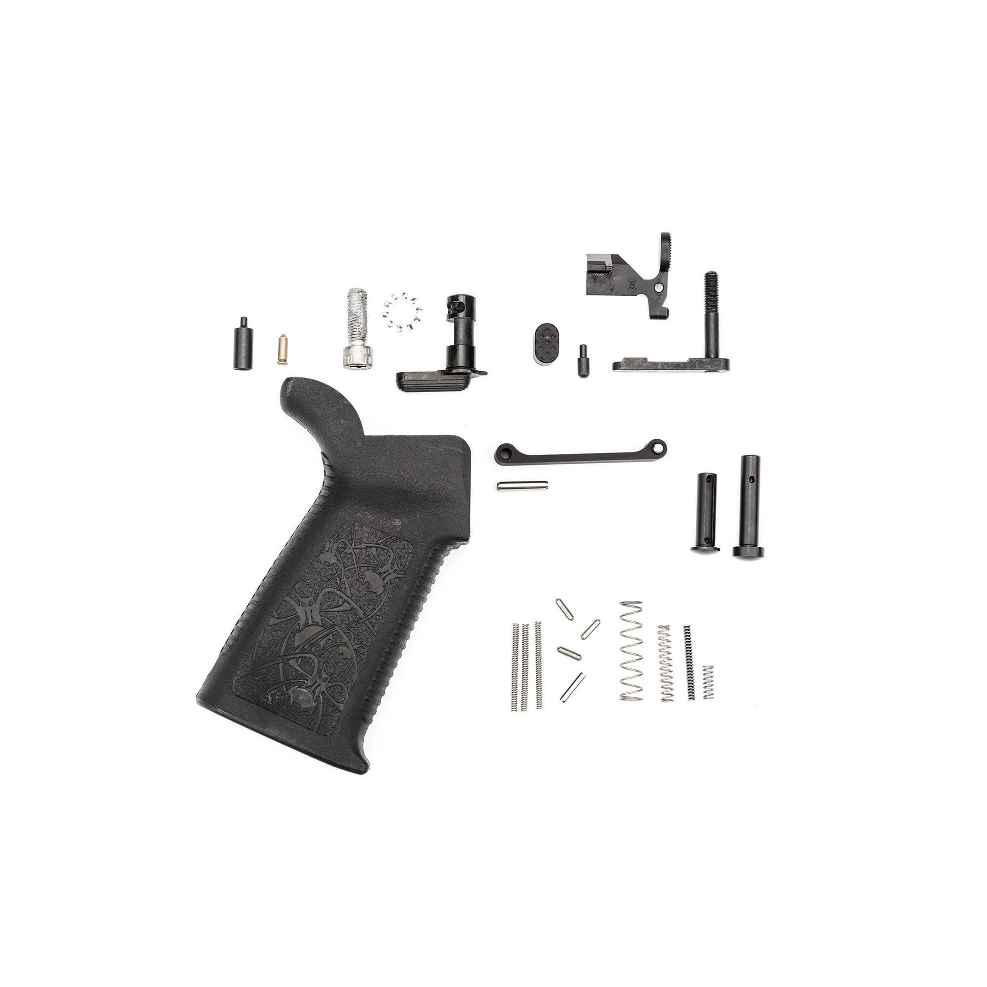 Spike's Tactical SLPK100 Lower Parts Kit * Black, Without Fire Control/Trigger Group