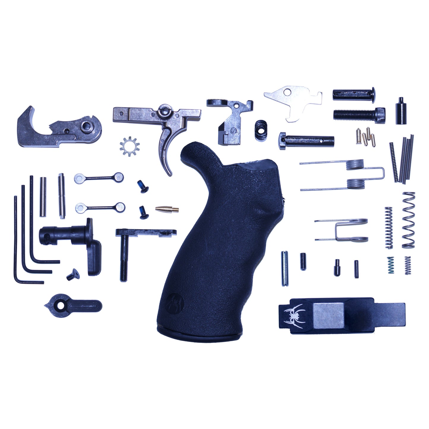 Spike's Tactical Enhanced Lower Parts Kit for AR-15 - Black