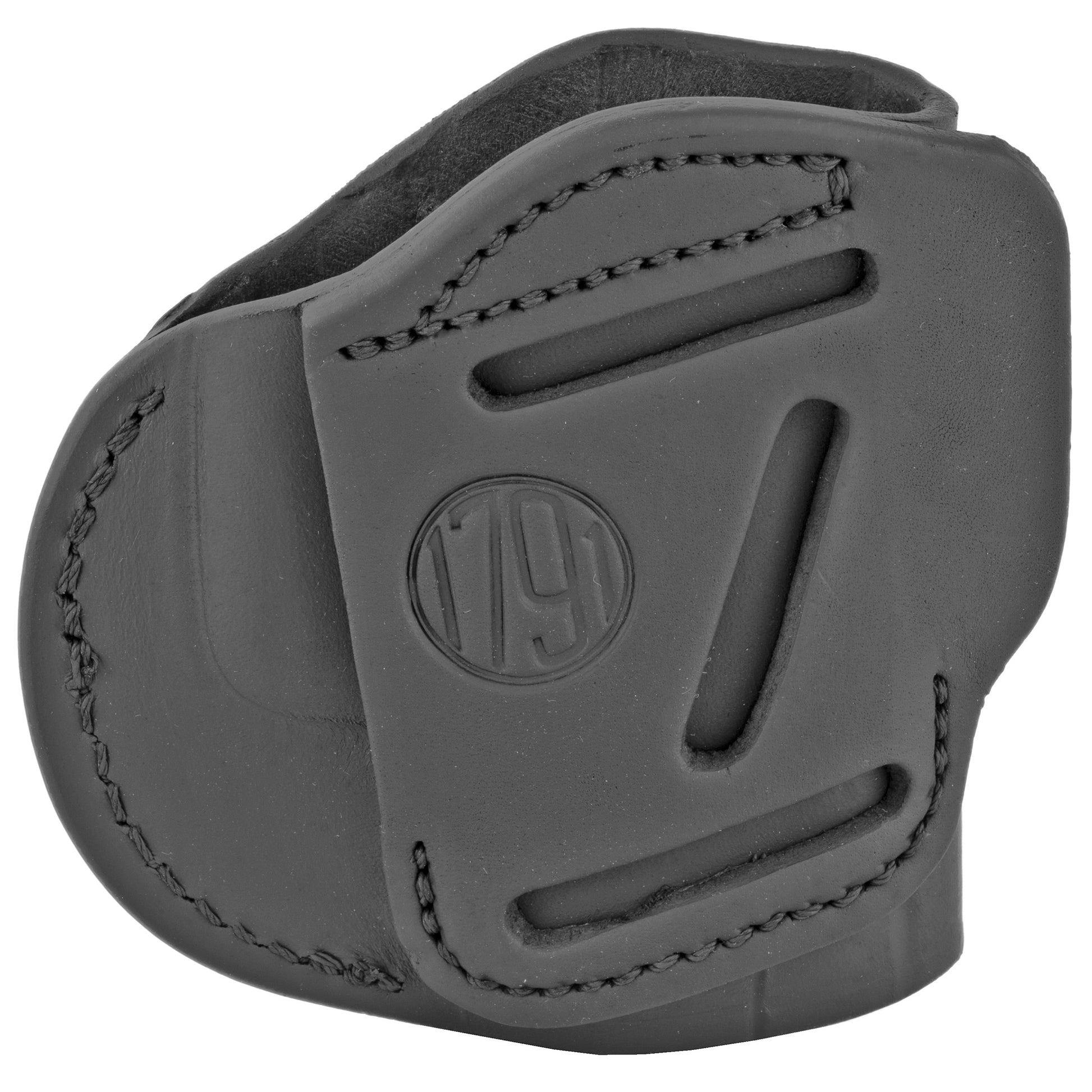 1791 Gunleather 4 Way Leather Holster for Left-Handed Shooters * Versatile Black Belt Holster