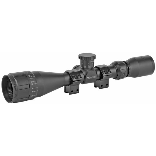 BSA Optics Sweet 22 4-12x40mm Rifle Scope with Adjustable Objective for .22LR - Black