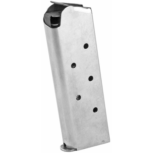 Ed Brown MAG ED BROWN 45ACP Officer 7-Round Silver Magazine