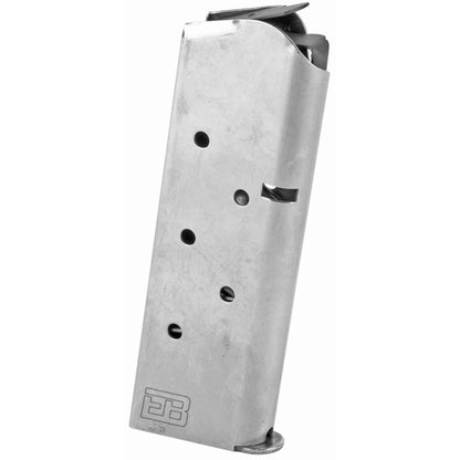 Ed Brown MAG ED BROWN 45ACP Officer 7-Round Silver Magazine