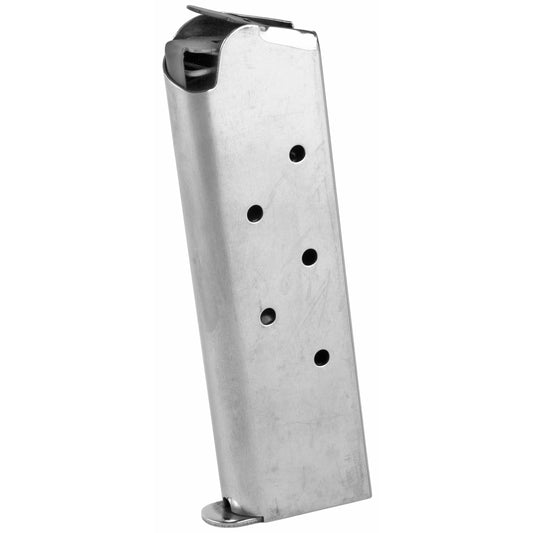 Ed Brown MAG ED BROWN 45ACP 7-Round Silver Magazine for 1911 Pistols