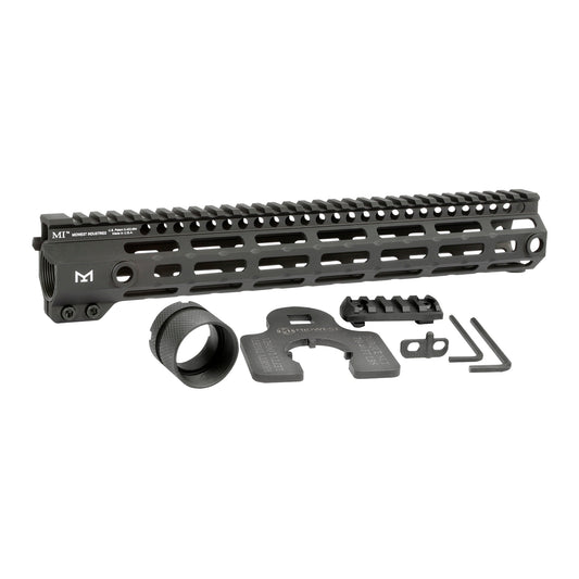 Midwest Industries Gen 4 M-Series Handguard for AR-15 - 12.625 Inches, Black