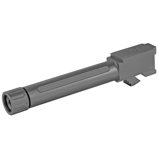 True Precision Threaded 9mm Barrel for Glock G19 - Black DLC Finish