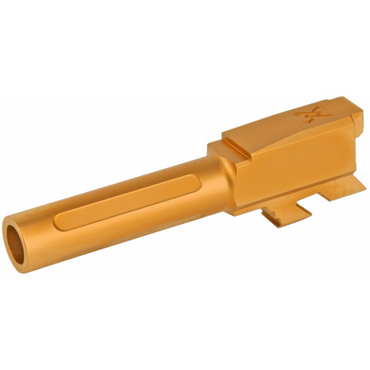 True Precision Gold 9mm Barrel for Glock G43 - High-Quality US-Made Firearm Part