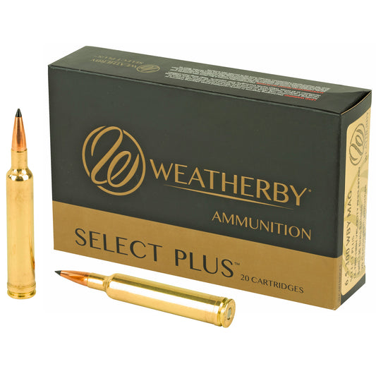 Weatherby Select Plus 6.5-300 Weatherby Magnum 130 Grain Ballistic Tip Ammunition, 20 Rounds