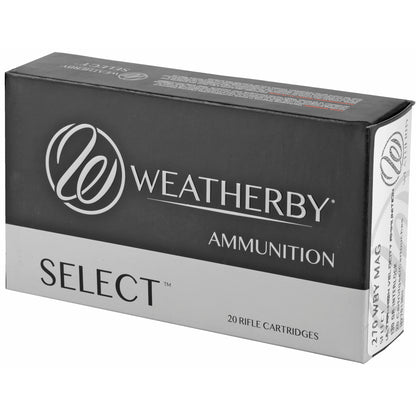 Weatherby 270 Weatherby Magnum 130-Grain InterLock Rifle Ammunition, 20 Rounds Per Box