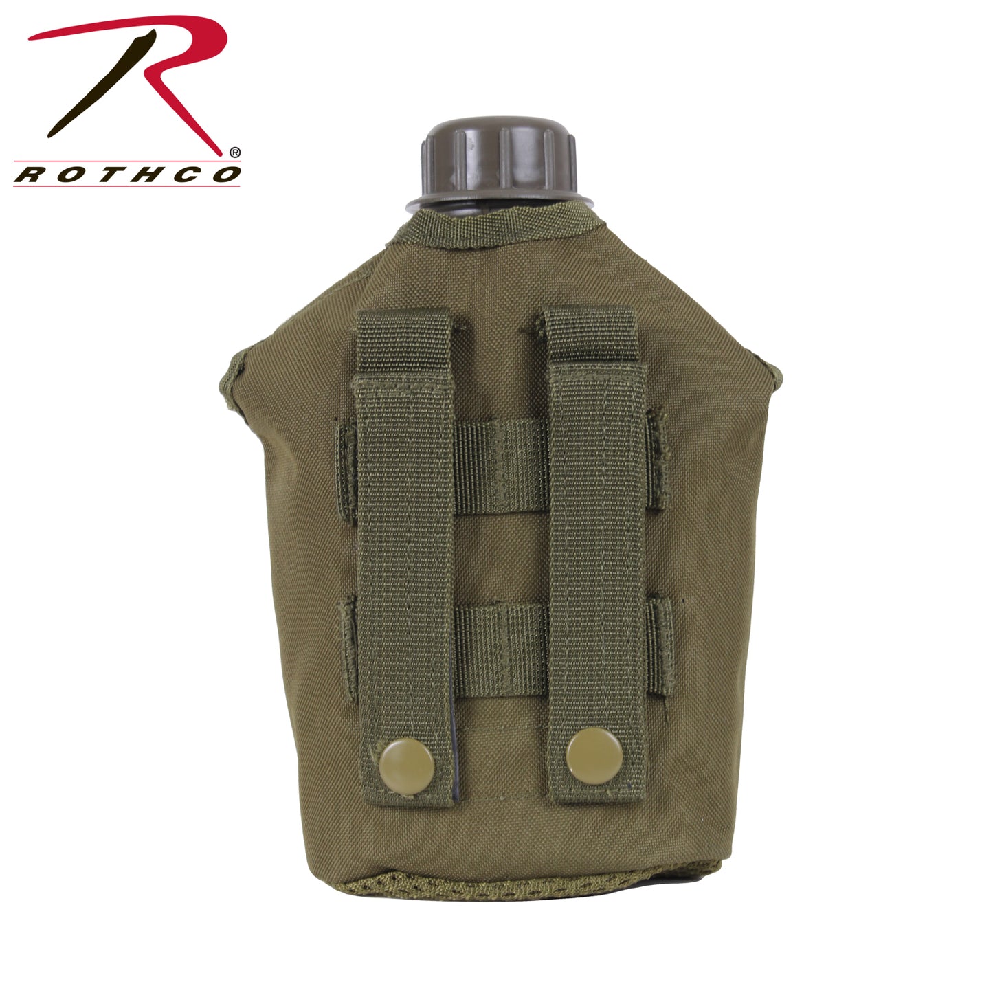 Rothco MOLLE Compatible 1 Quart Canteen Pouch / Cover Olive Drab