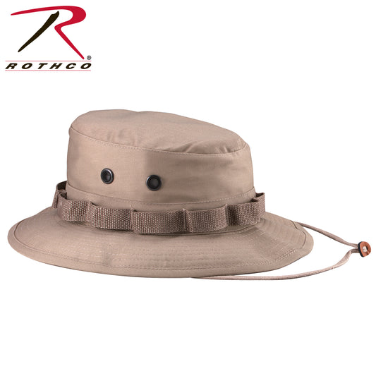 Rothco 100% Cotton Rip-Stop Boonie Hat Khaki Size 7 1/4