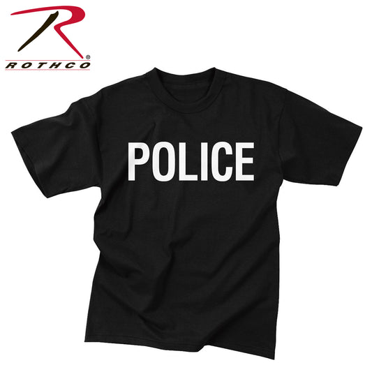 Rothco 2-Sided Police T-Shirt Size 2XL