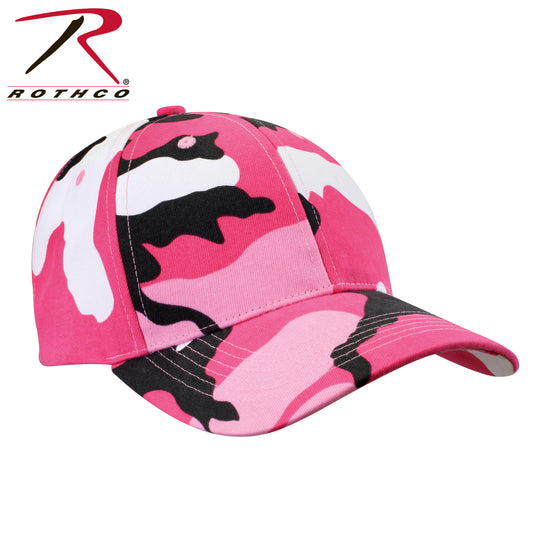 Rothco Supreme Camo Low Profile Cap Pink Camo Size One Size