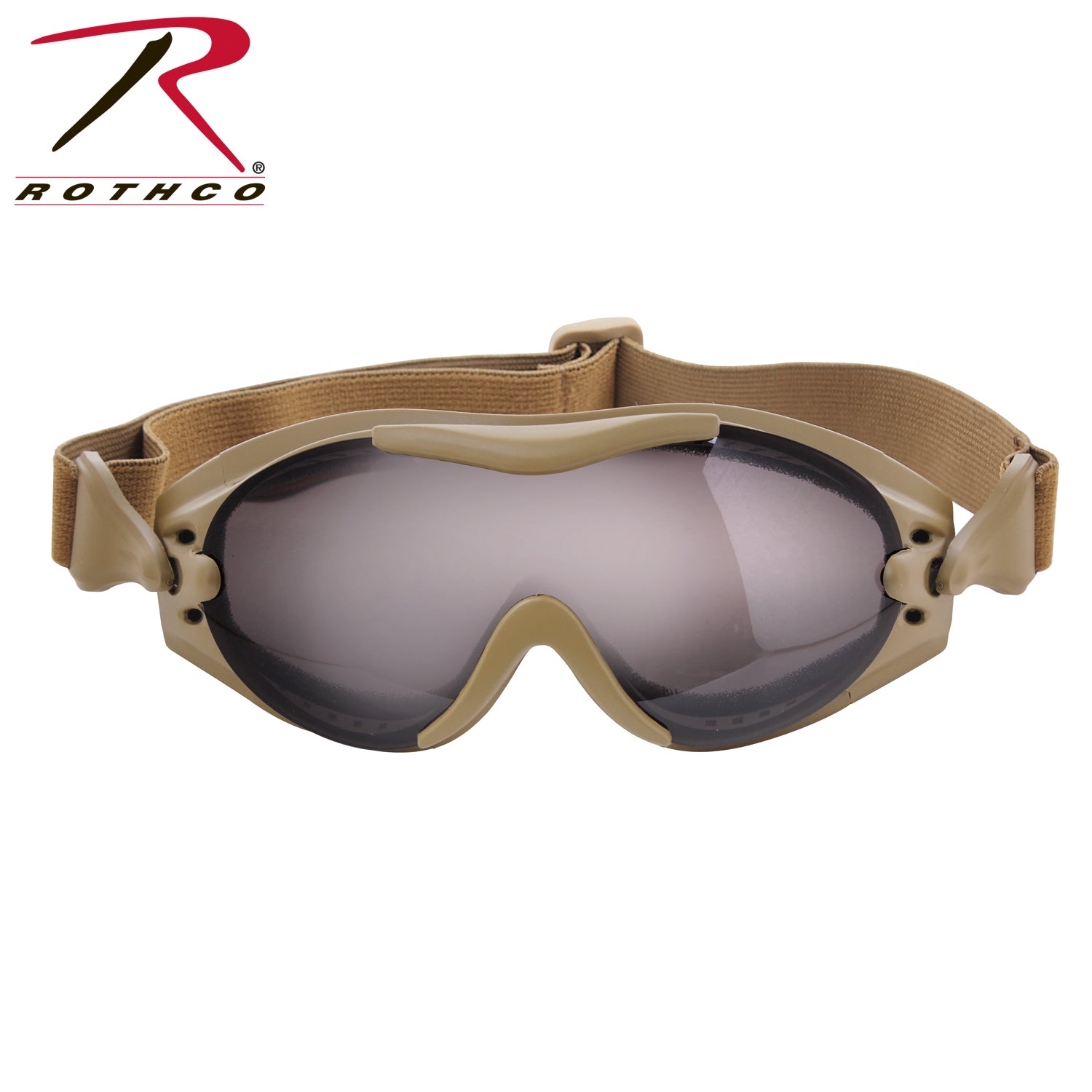 Rothco SWAT Tec Single Lens Tactical Goggle Coyote Brown