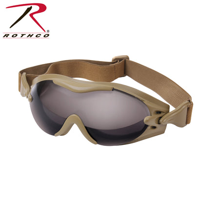 Rothco SWAT Tec Single Lens Tactical Goggle Coyote Brown