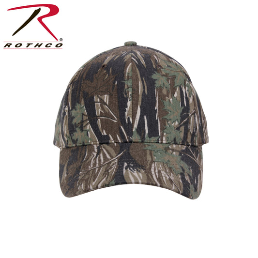 Rothco Supreme Camo Low Profile Cap Smokey Branch Camo Size One Size